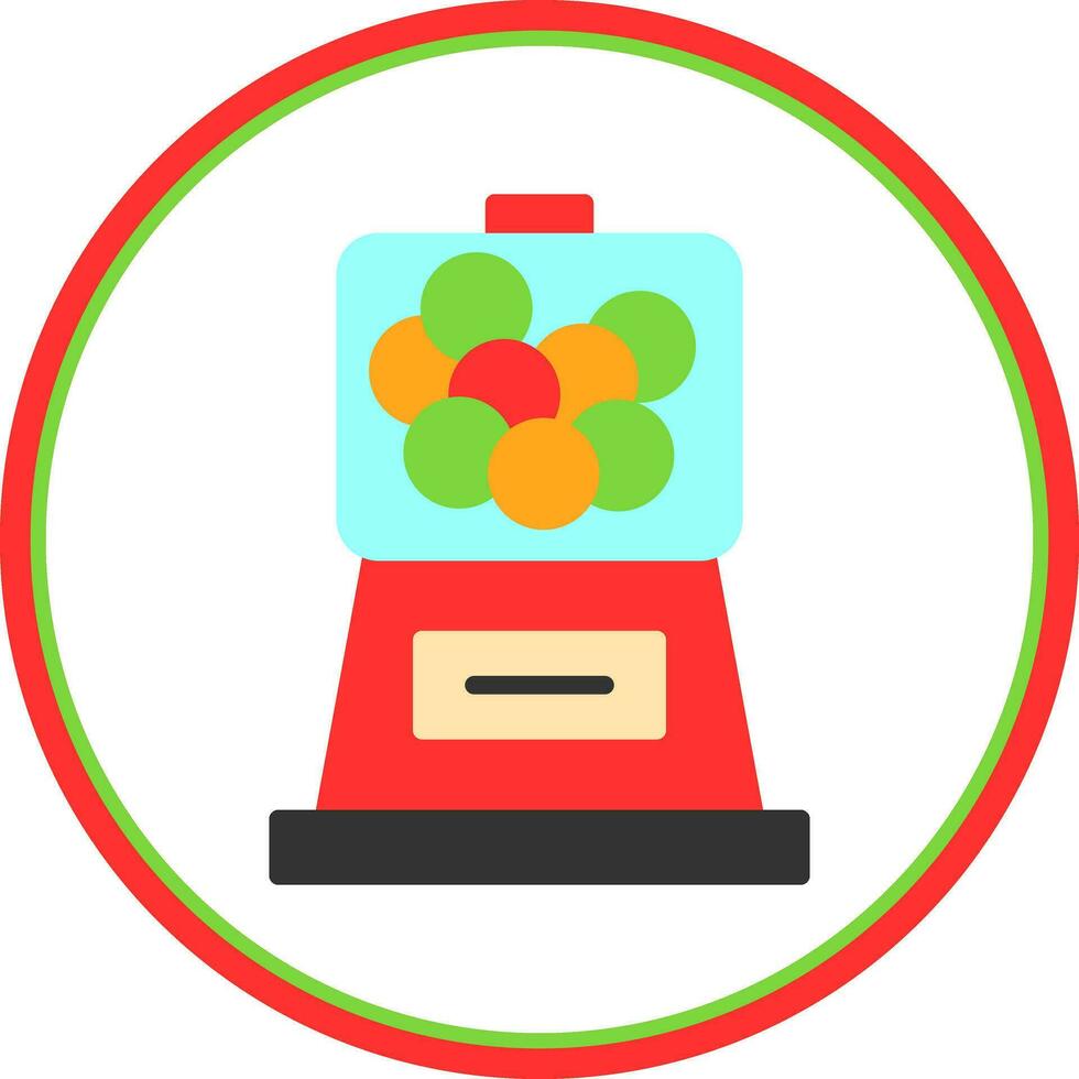 diseño de icono de vector de máquina de dulces