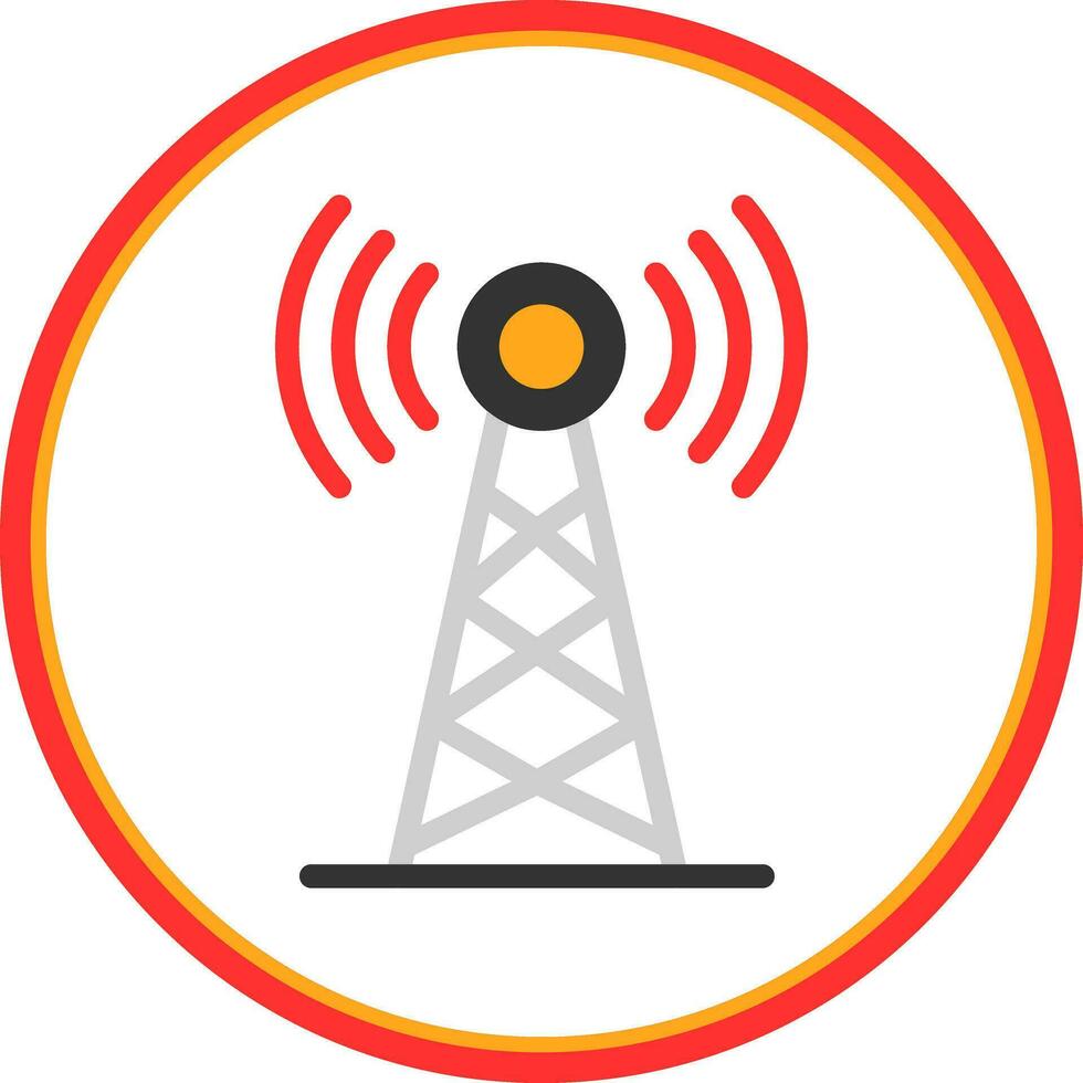 diseño de icono de vector de torre celular