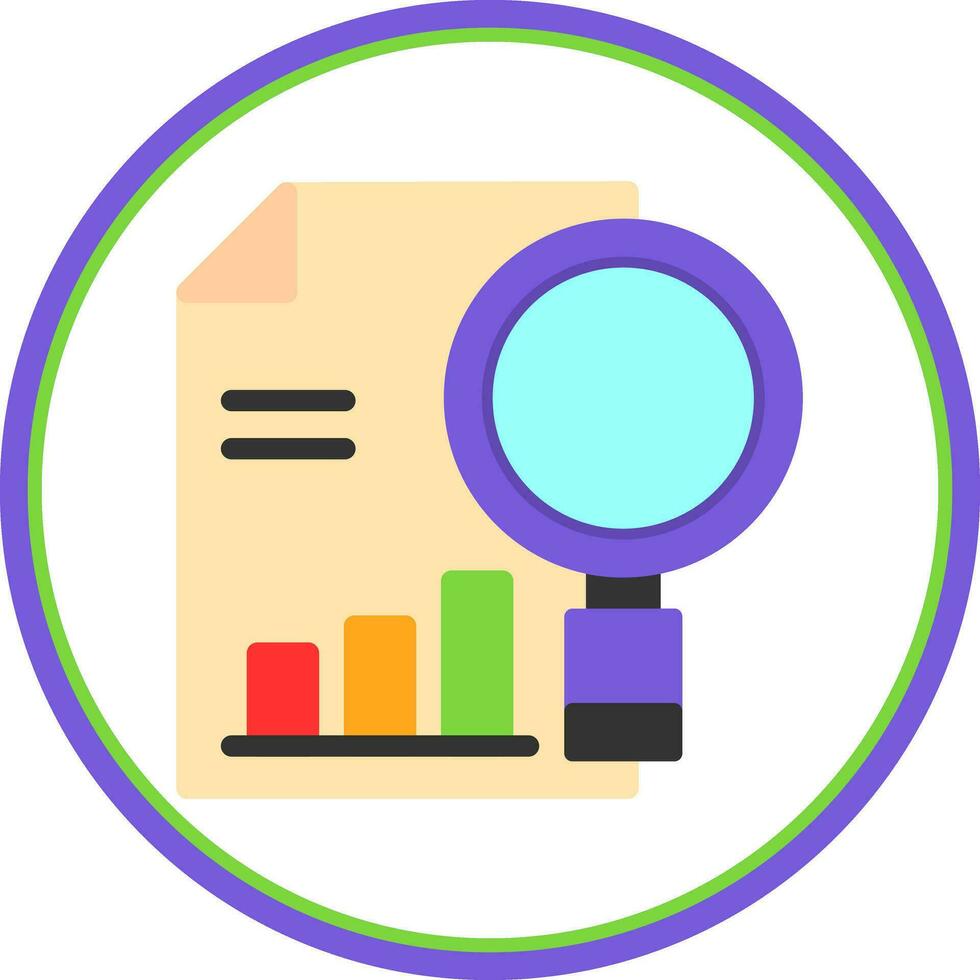 Research Vector Icon Design