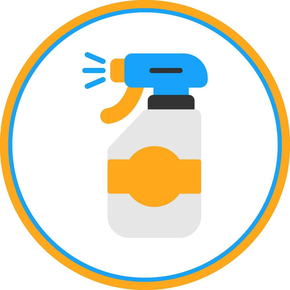 Cleaning Spray Vector Icon Design