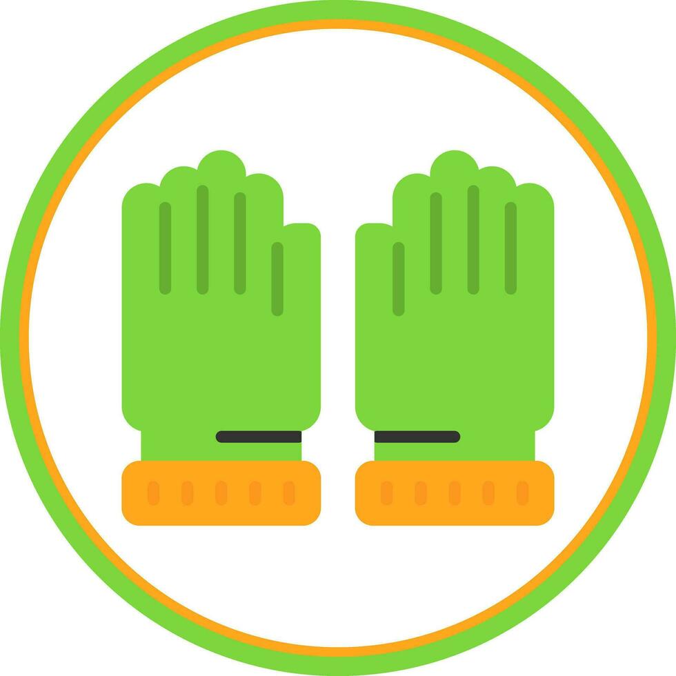 Gloves Vector Icon Design