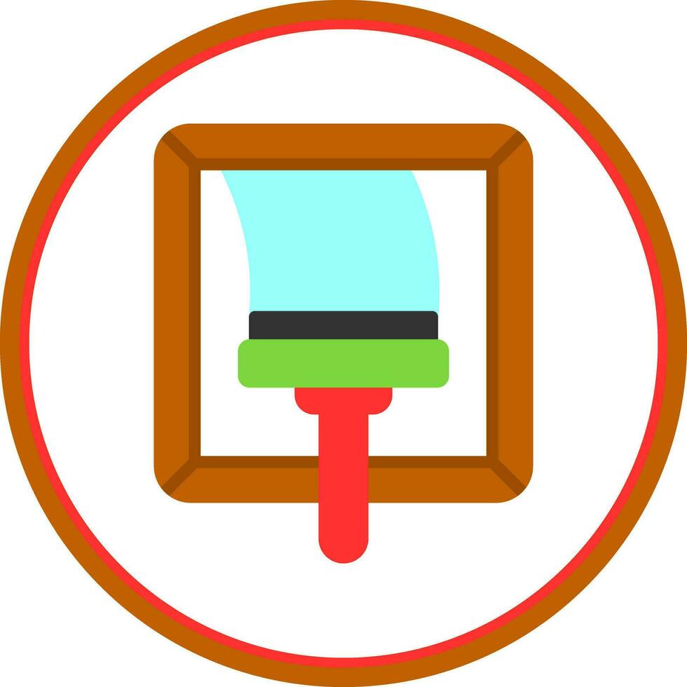 Window Cleaning Vector Icon Design