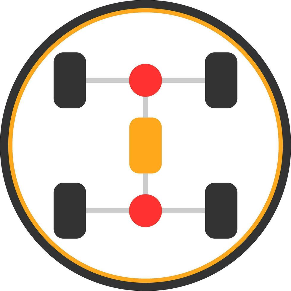 Undercarriage Vector Icon Design