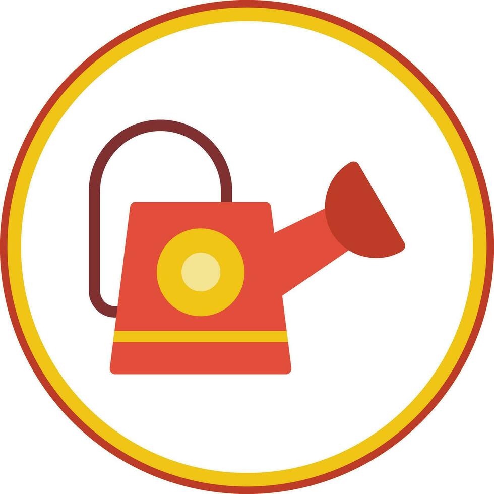 Watering Can Vector Icon Design