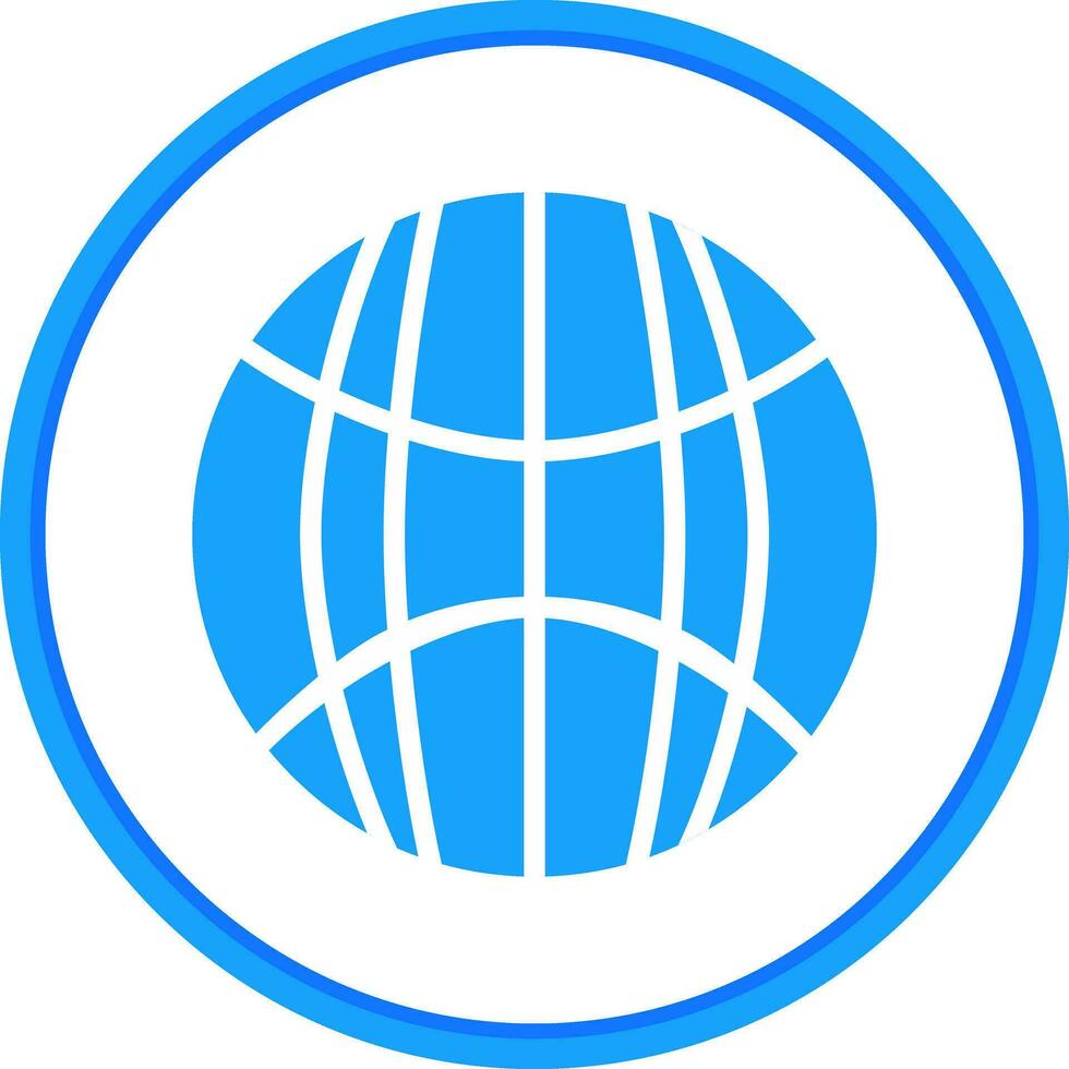 Globe Vector Icon Design