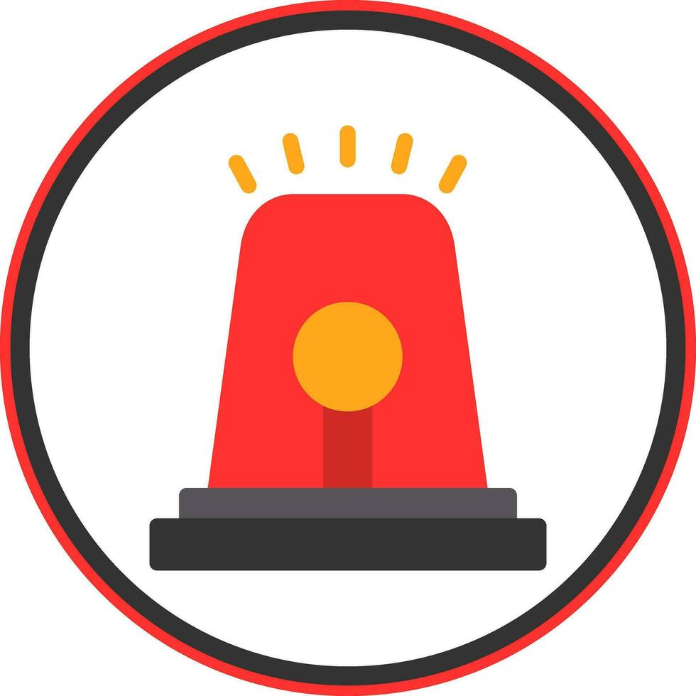 Siren Vector Icon Design