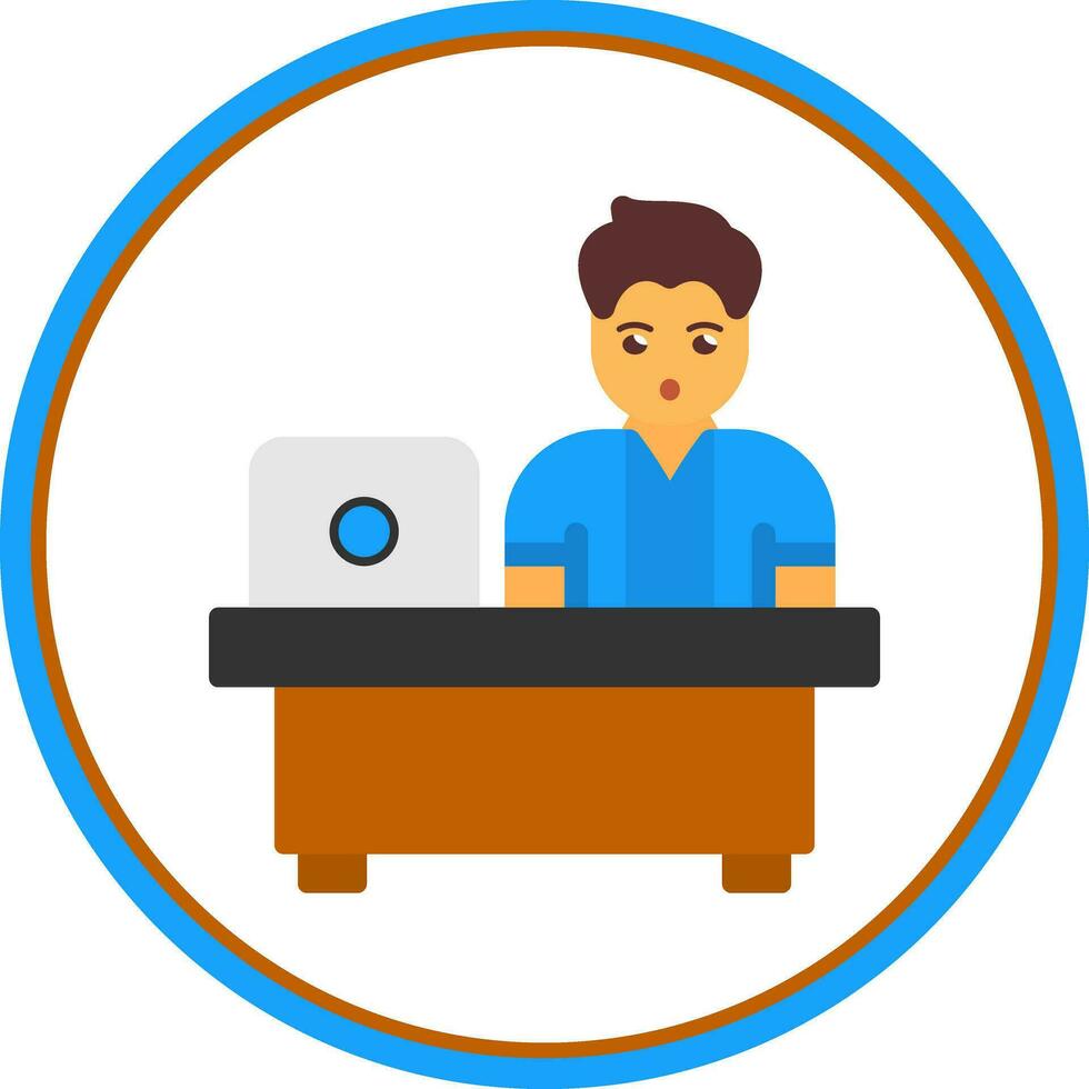 Candidate Vector Icon Design