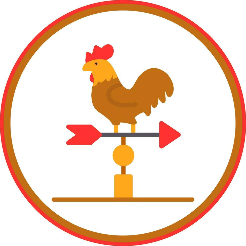 Weather Vane Vector Icon Design