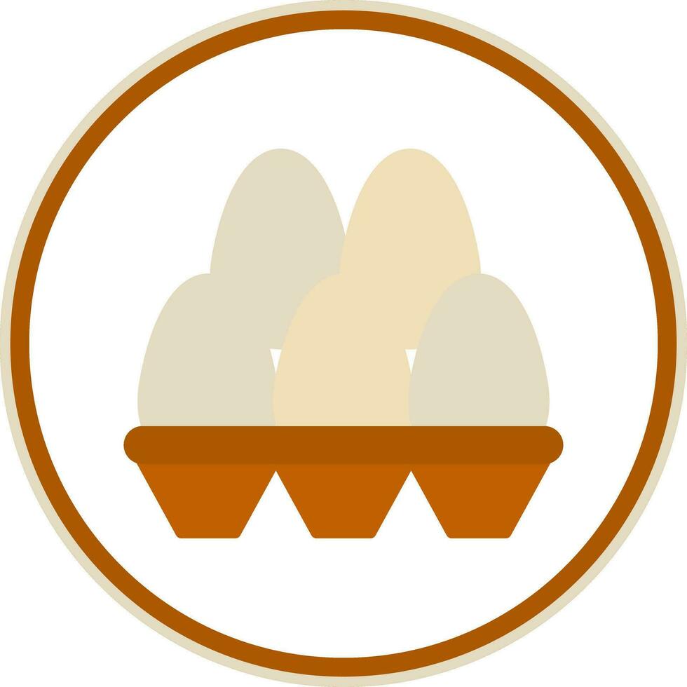 Eggs Vector Icon Design