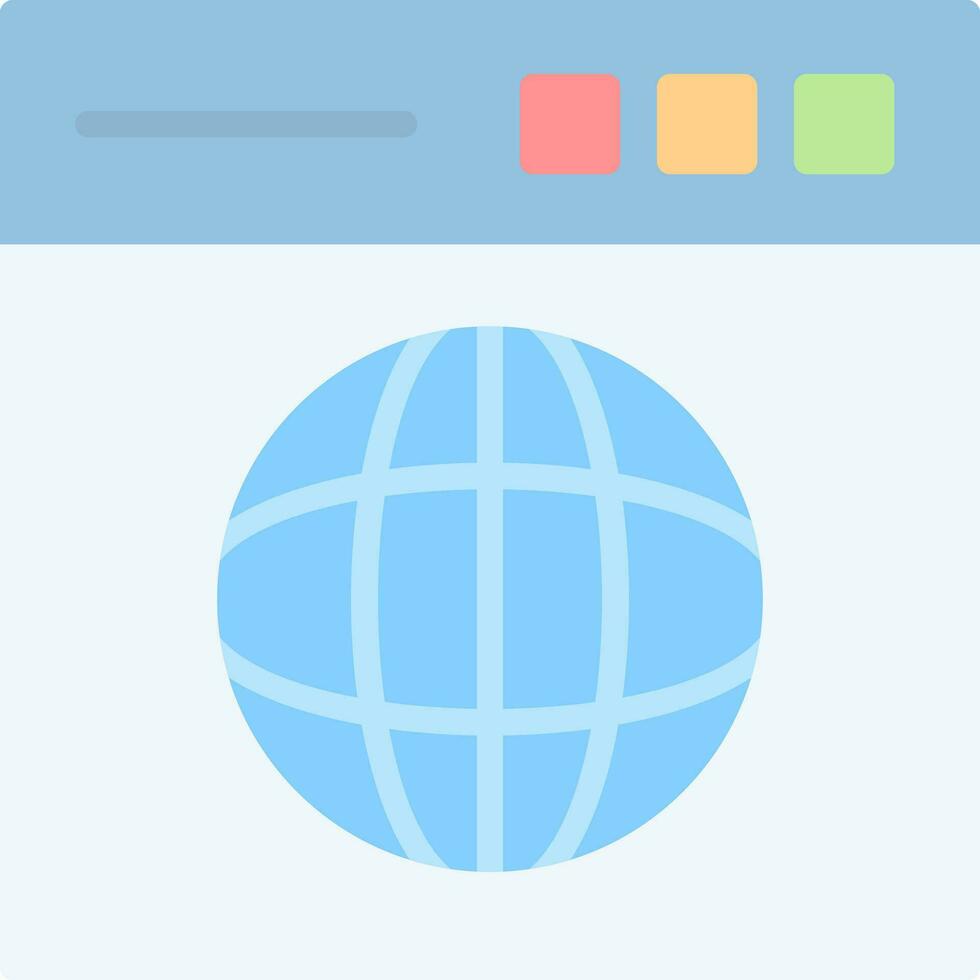 Browser Vector Icon Design