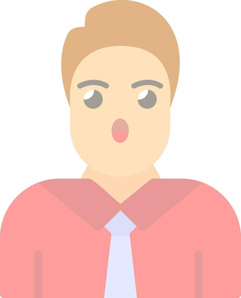 Male Employee Vector Icon Design