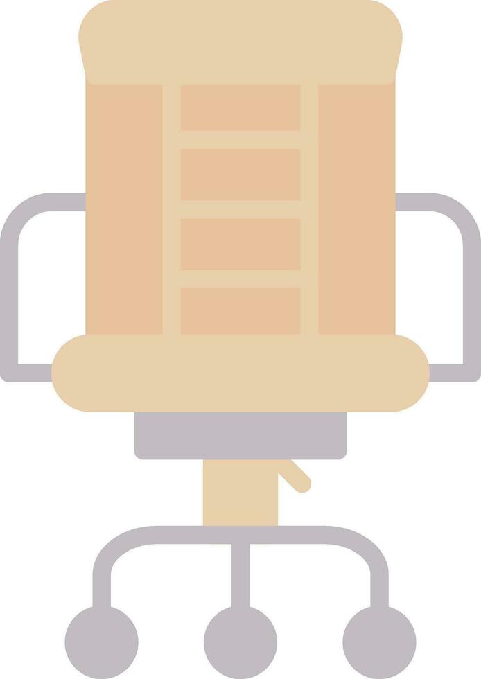 Boss Chair Vector Icon Design