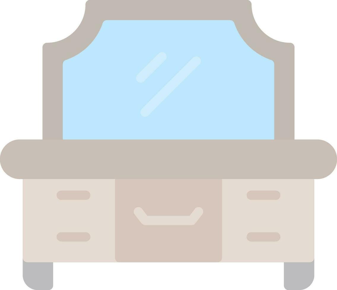 Dresser Vector Icon Design