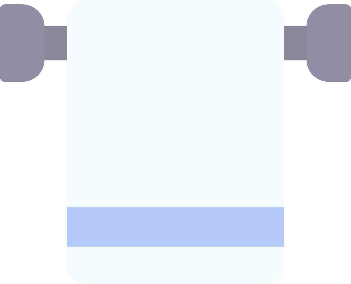 Towel Rack Vector Icon Design