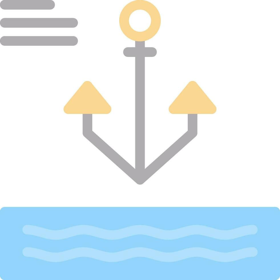 Anchor Vector Icon Design