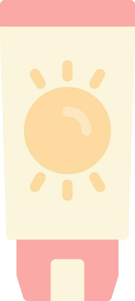 Sunblock Vector Icon Design