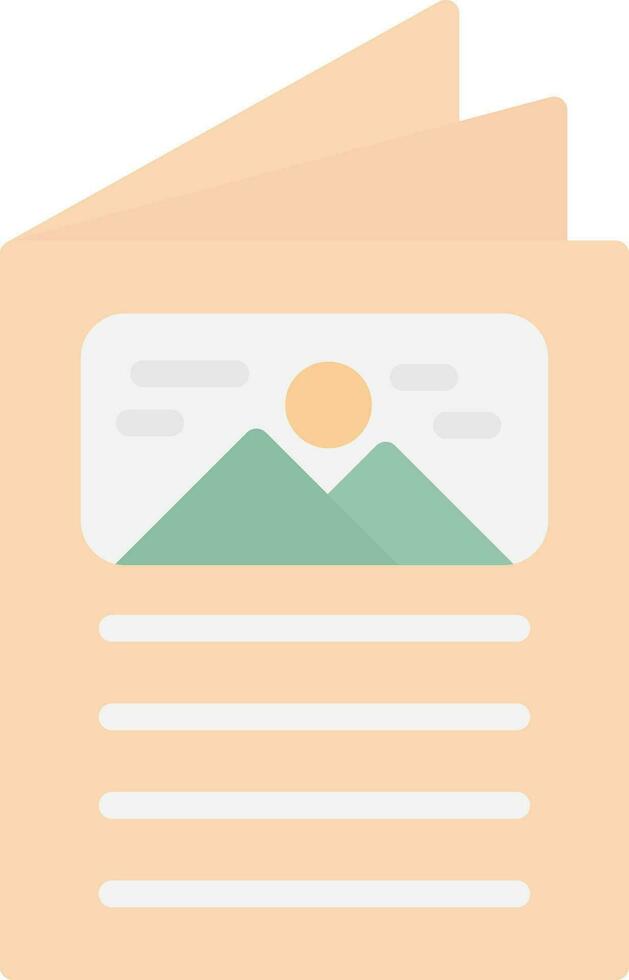 Magazine Vector Icon Design