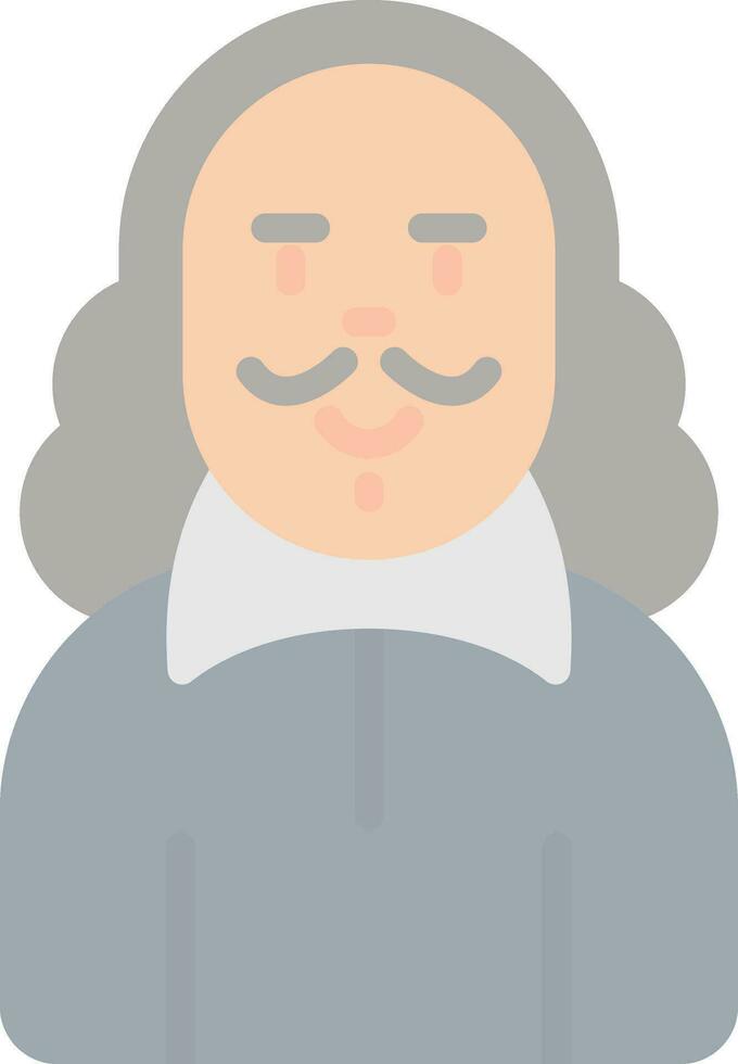 Shakespeare Vector Icon Design