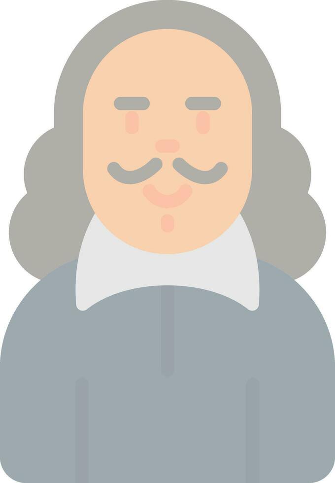 Shakespeare Vector Icon Design