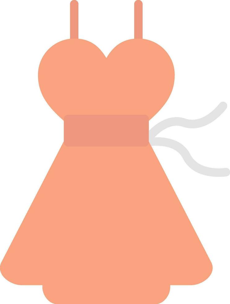 Dress Vector Icon Design