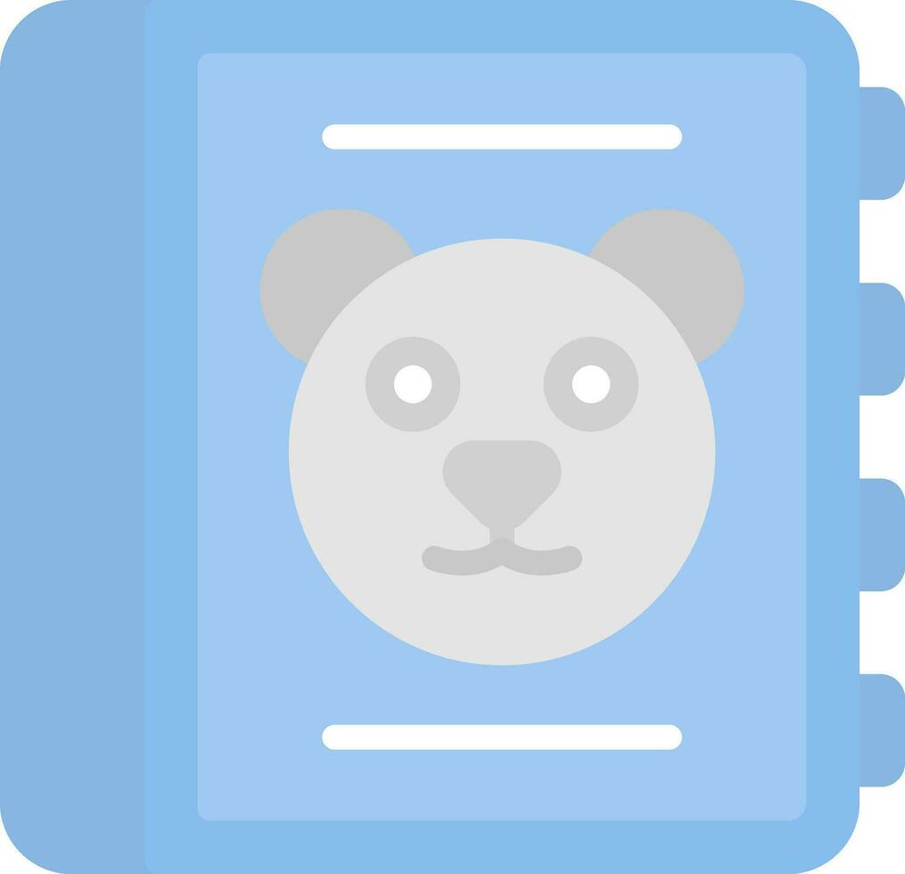 Childrens Book Vector Icon Design