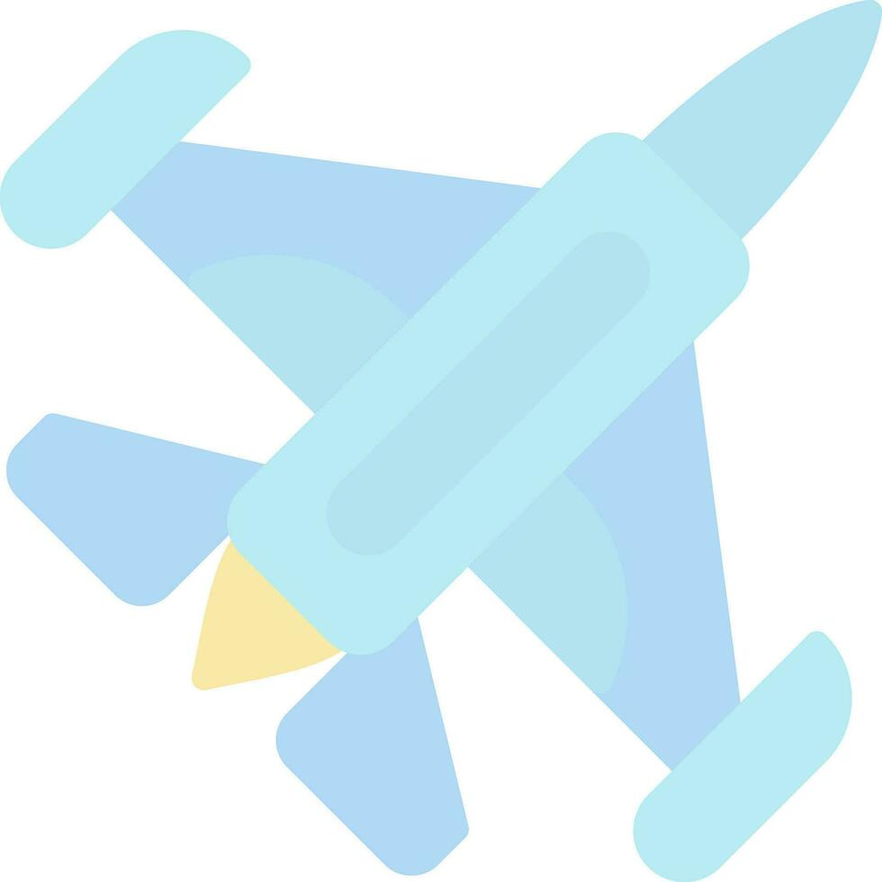 Jet Plane Vector Icon Design