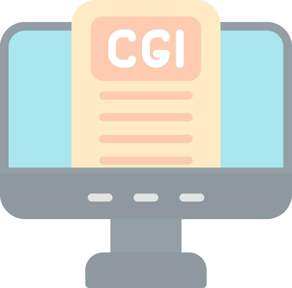 Cgi Vector Icon Design