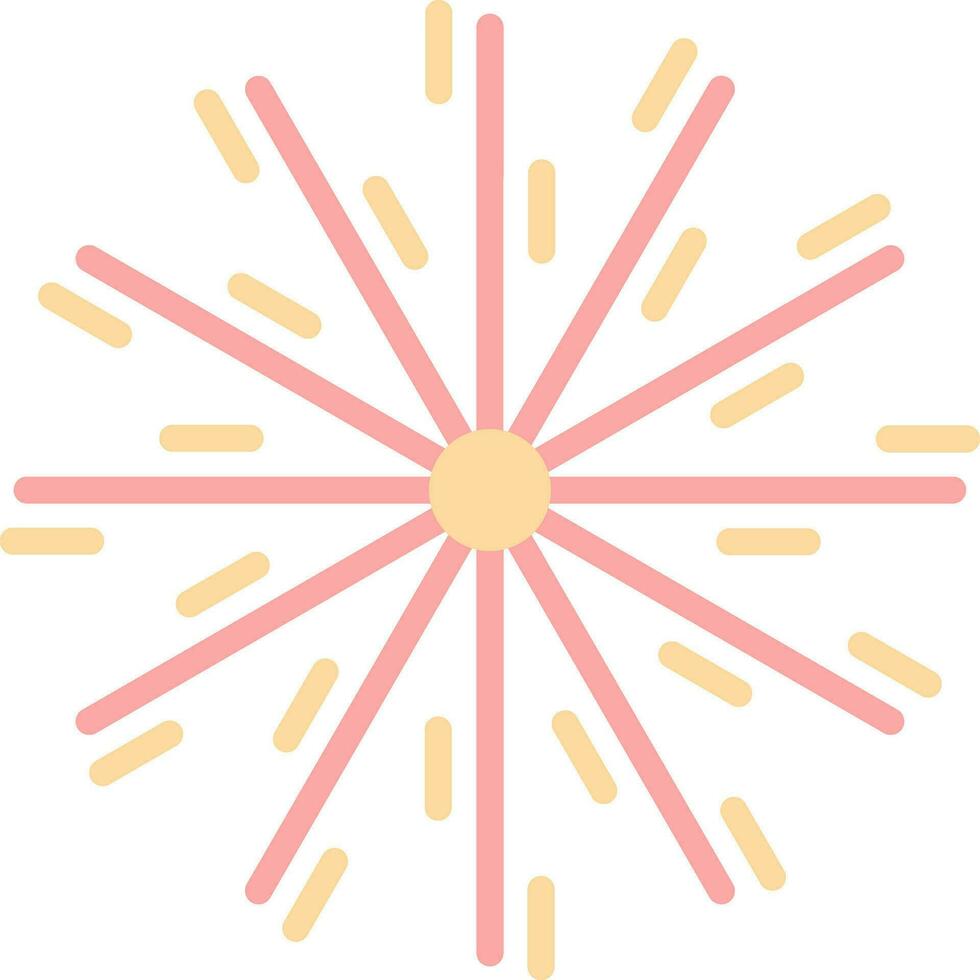 Fireworks Vector Icon Design
