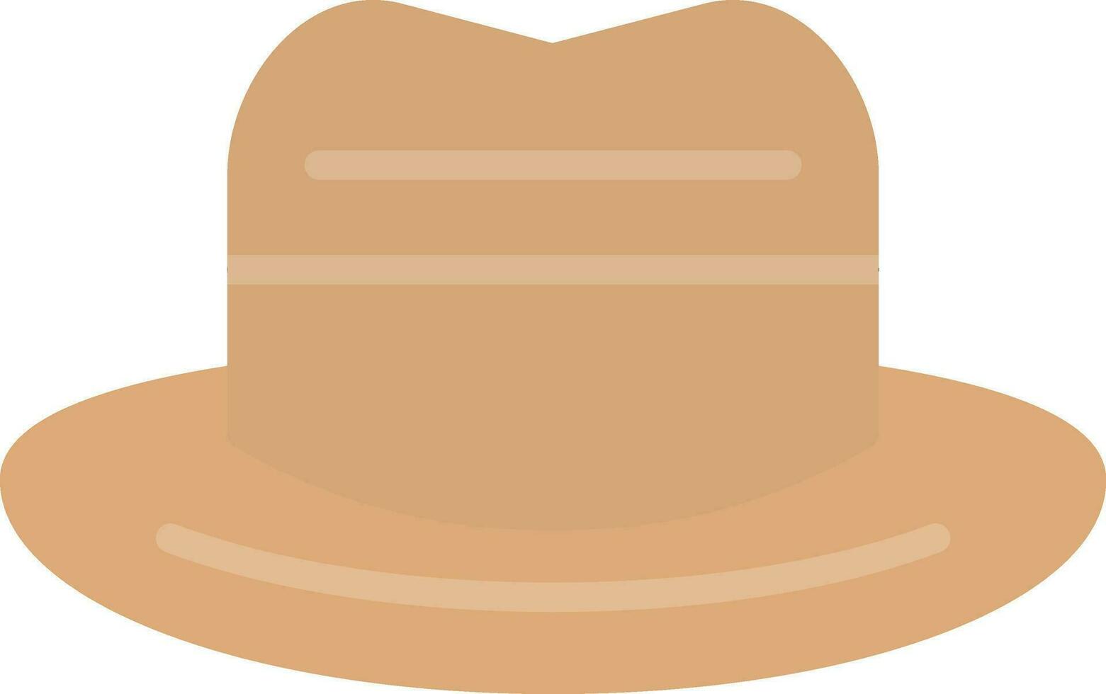 diseño de icono de vector de sombrero