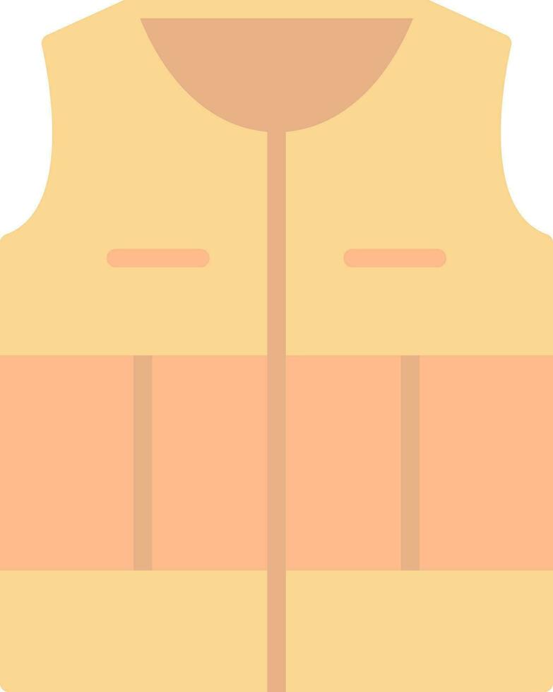Life Jacket Vector Icon Design