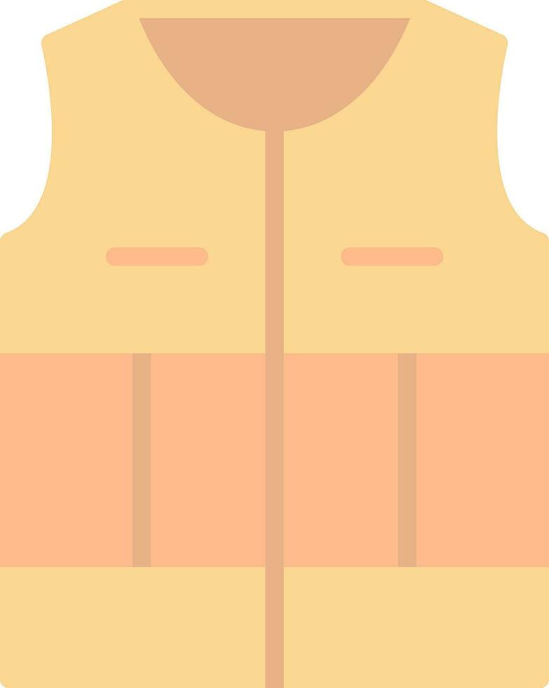 Life Jacket Vector Icon Design