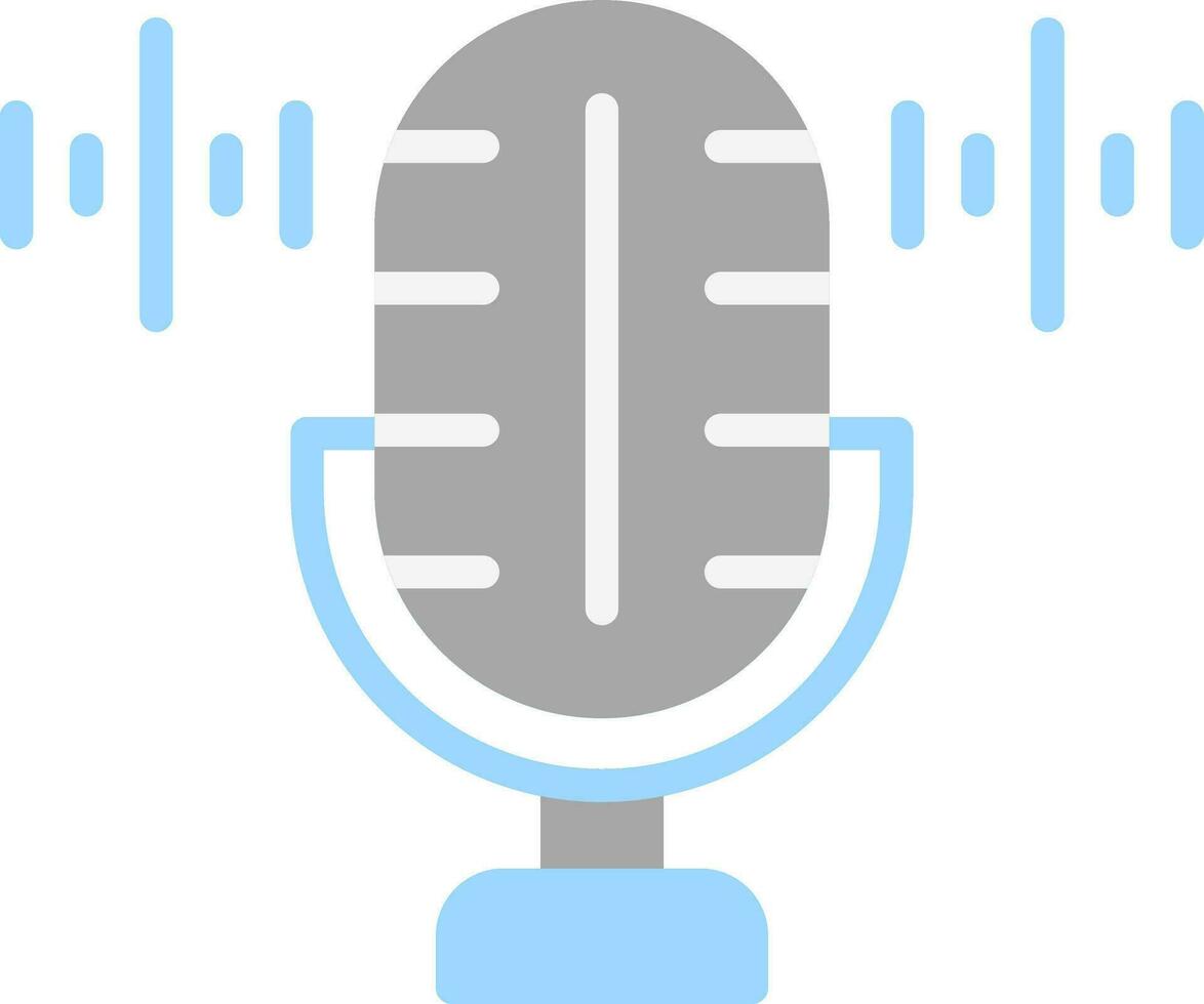 Voice Recorder Vector Icon Design