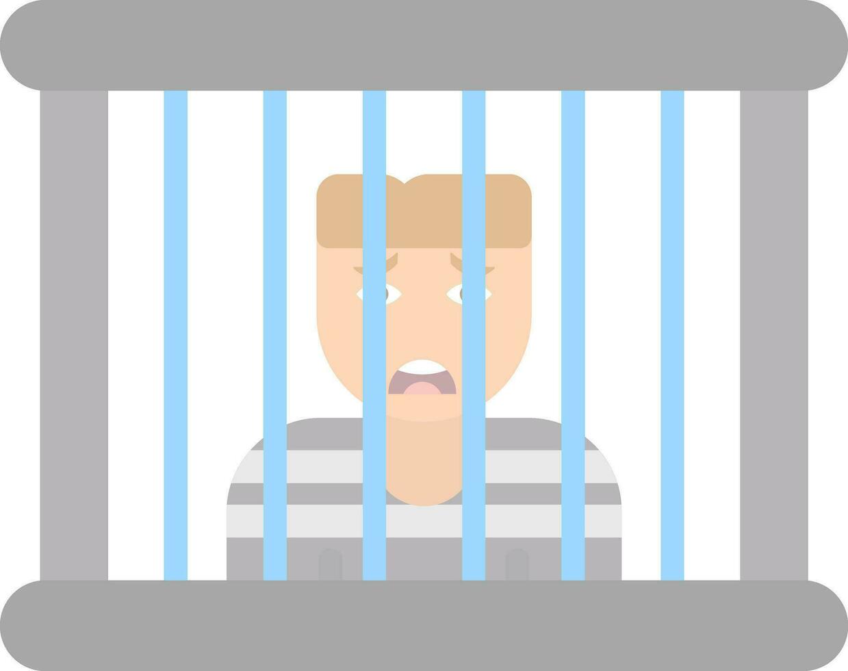 Prisoner Vector Icon Design
