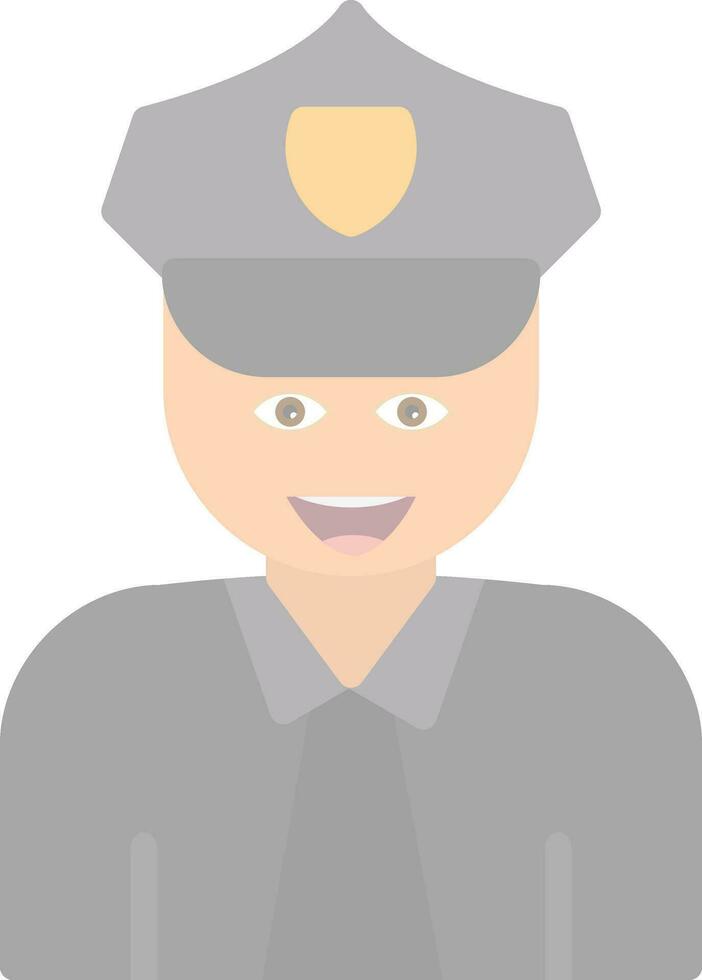 diseño de icono de vector de policía