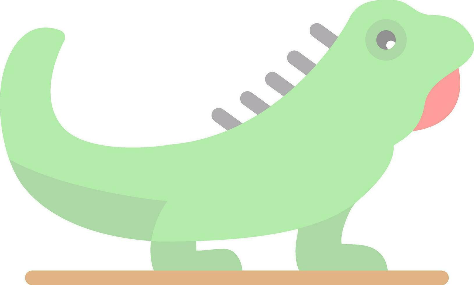 Iguana Vector Icon Design