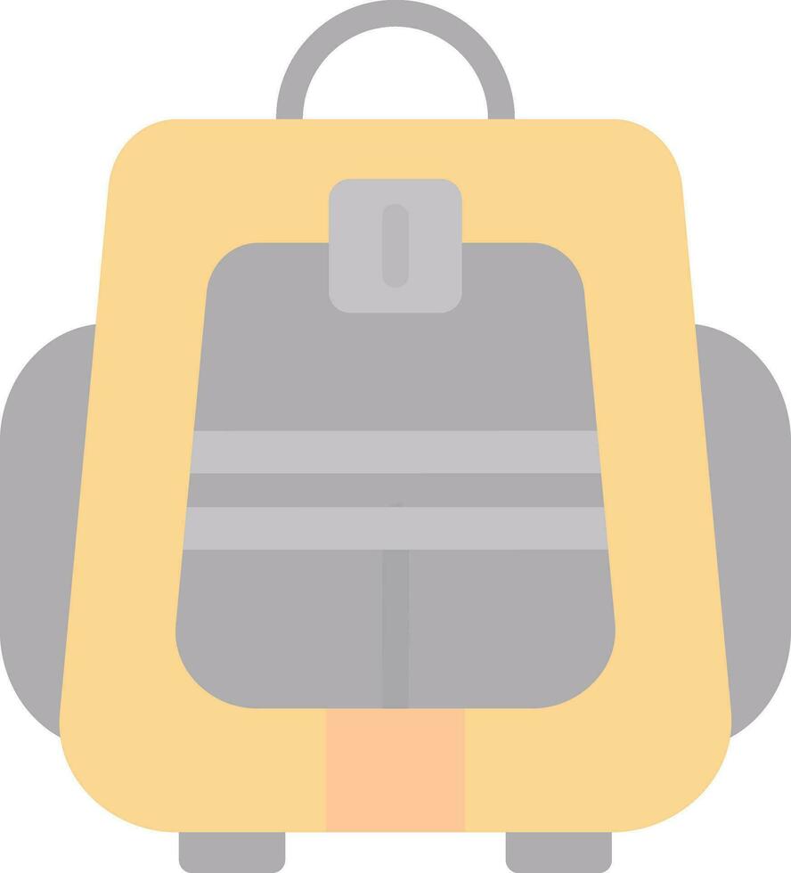 Backpacker Vector Icon Design