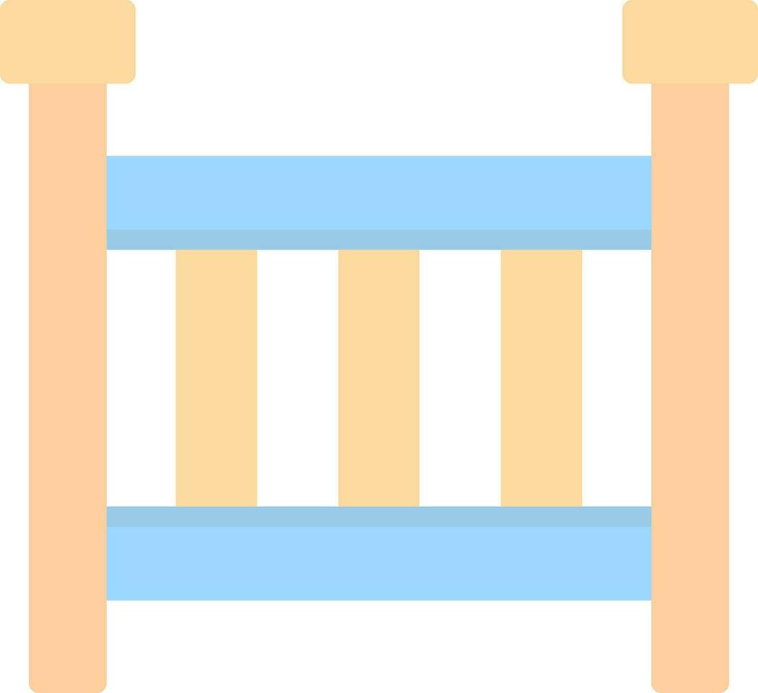 Crib Vector Icon Design