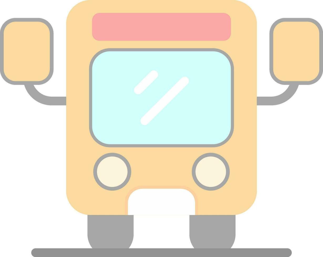 diseño de icono de vector de autobús
