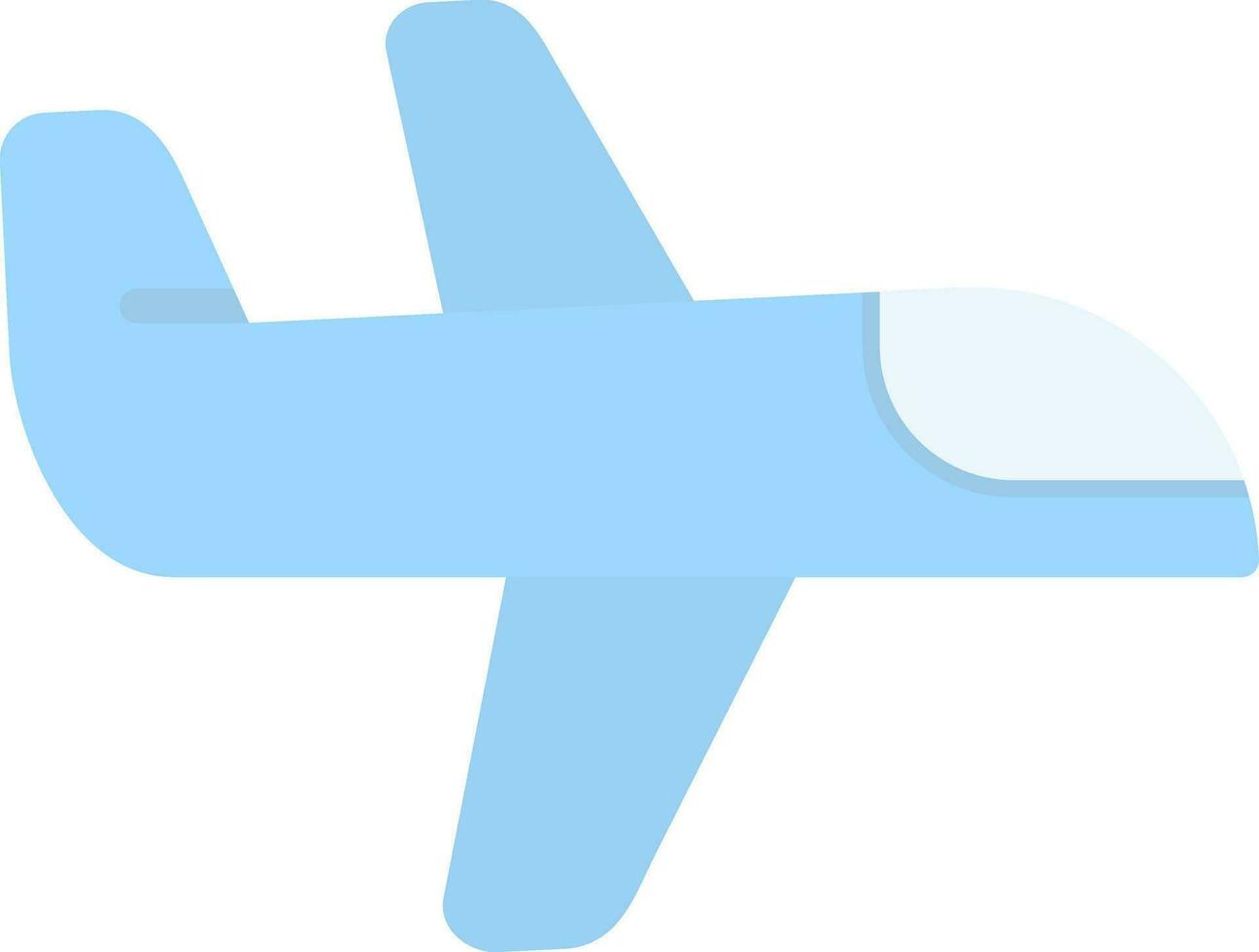 diseño de icono de vector de avión