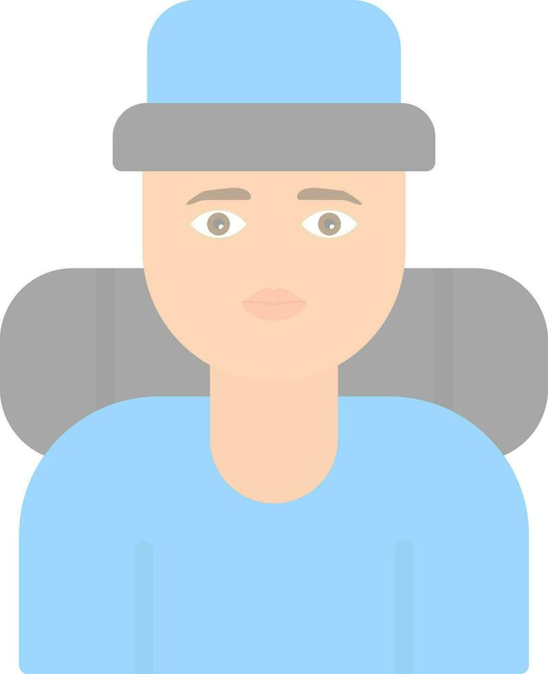Traveler Vector Icon Design