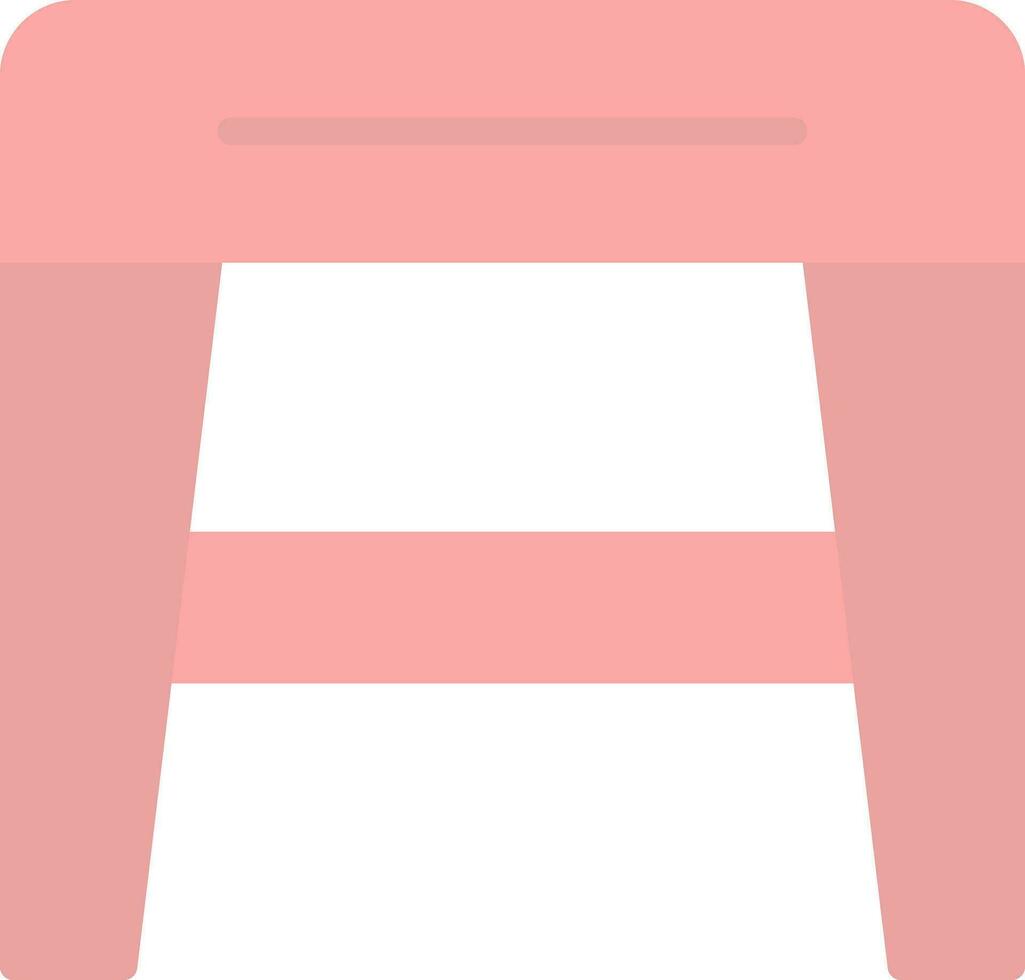 Stool f Vector Icon Design