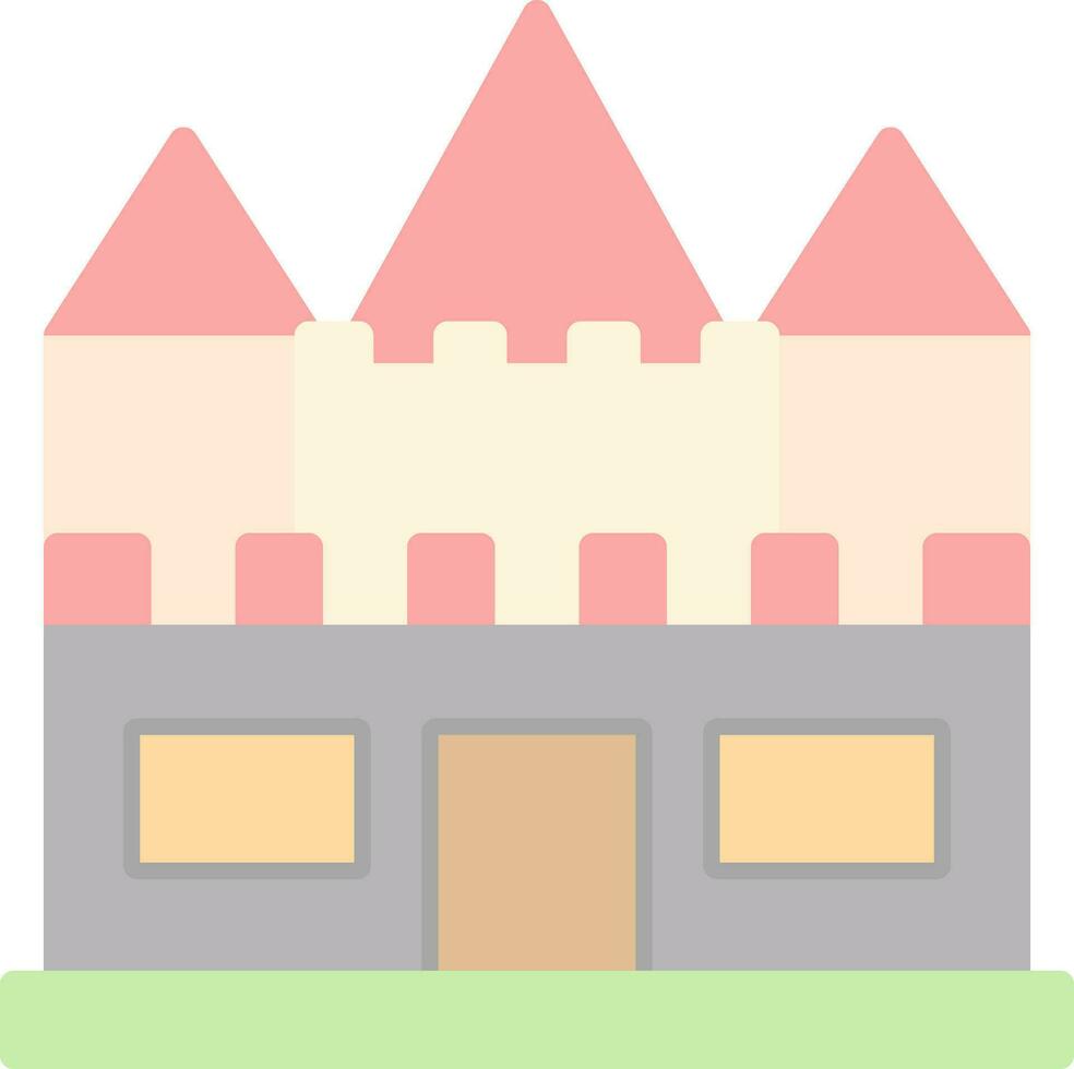 Castle Vector Icon Design