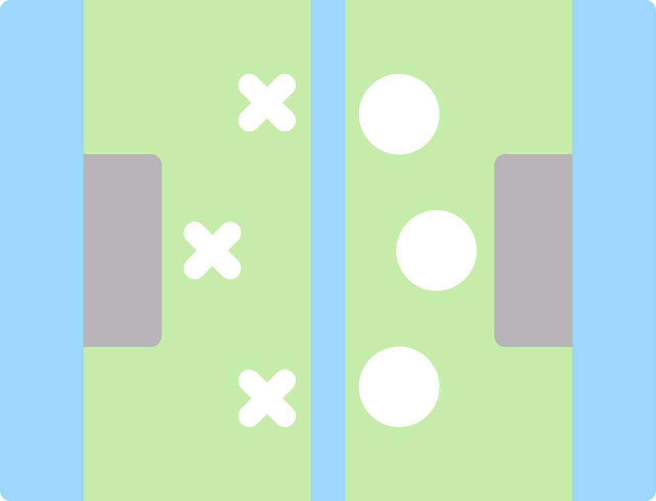 Hockey Field Vector Icon Design
