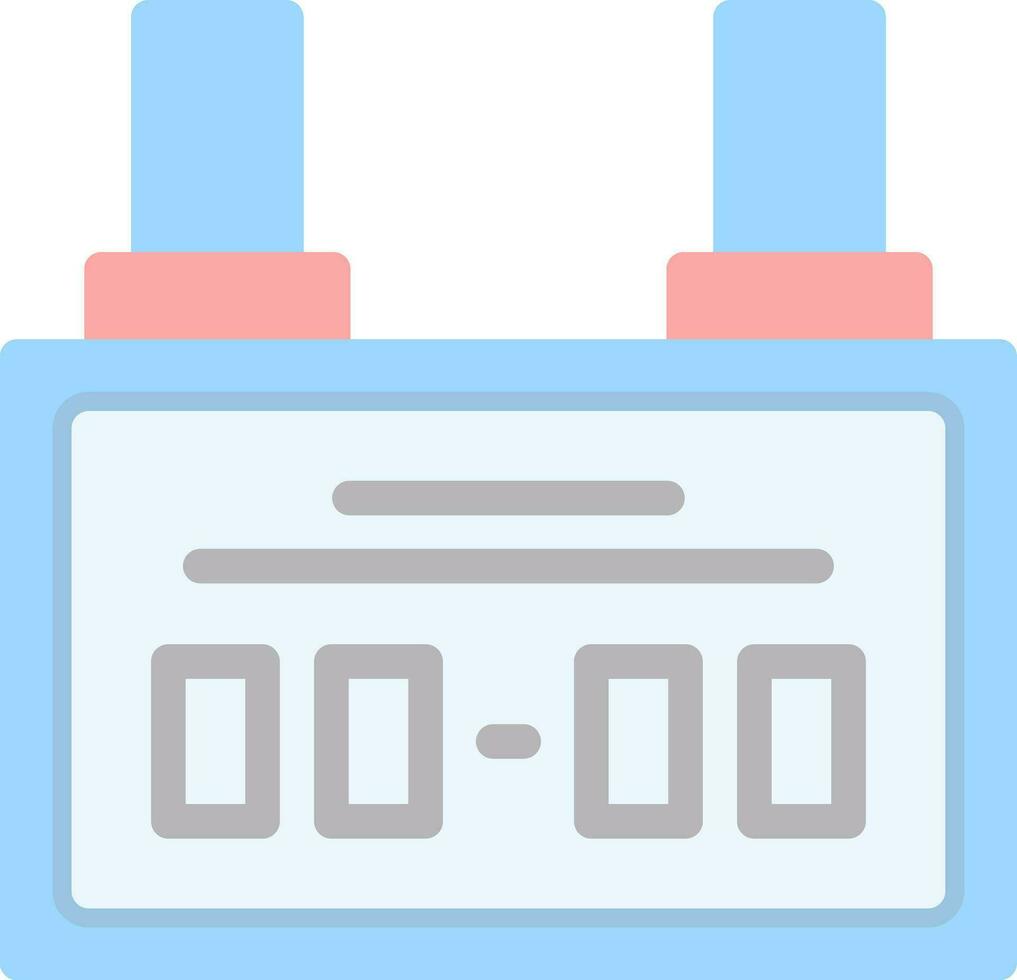 Scoreboard Vector Icon Design