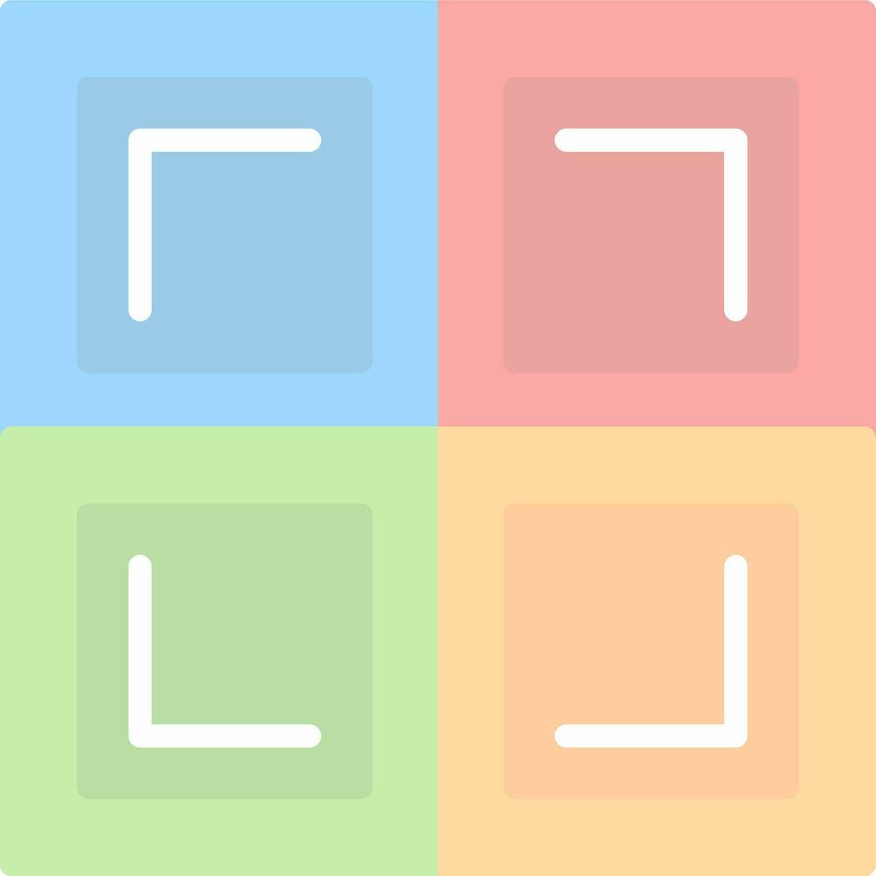 Blocks Vector Icon Design
