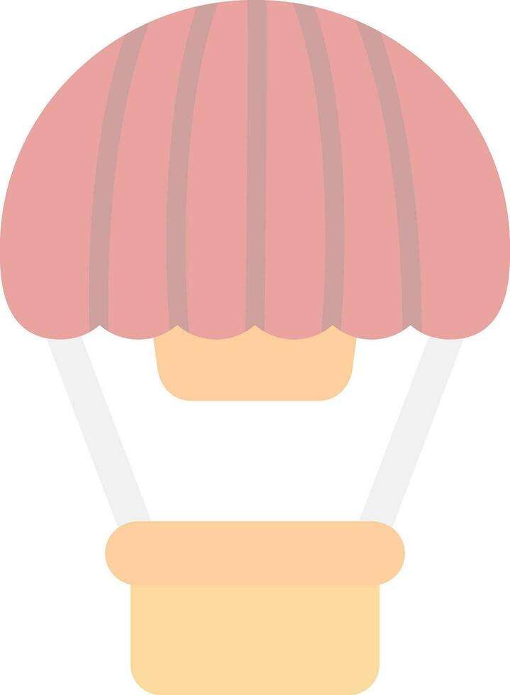 Hot Air Balloon Vector Icon Design