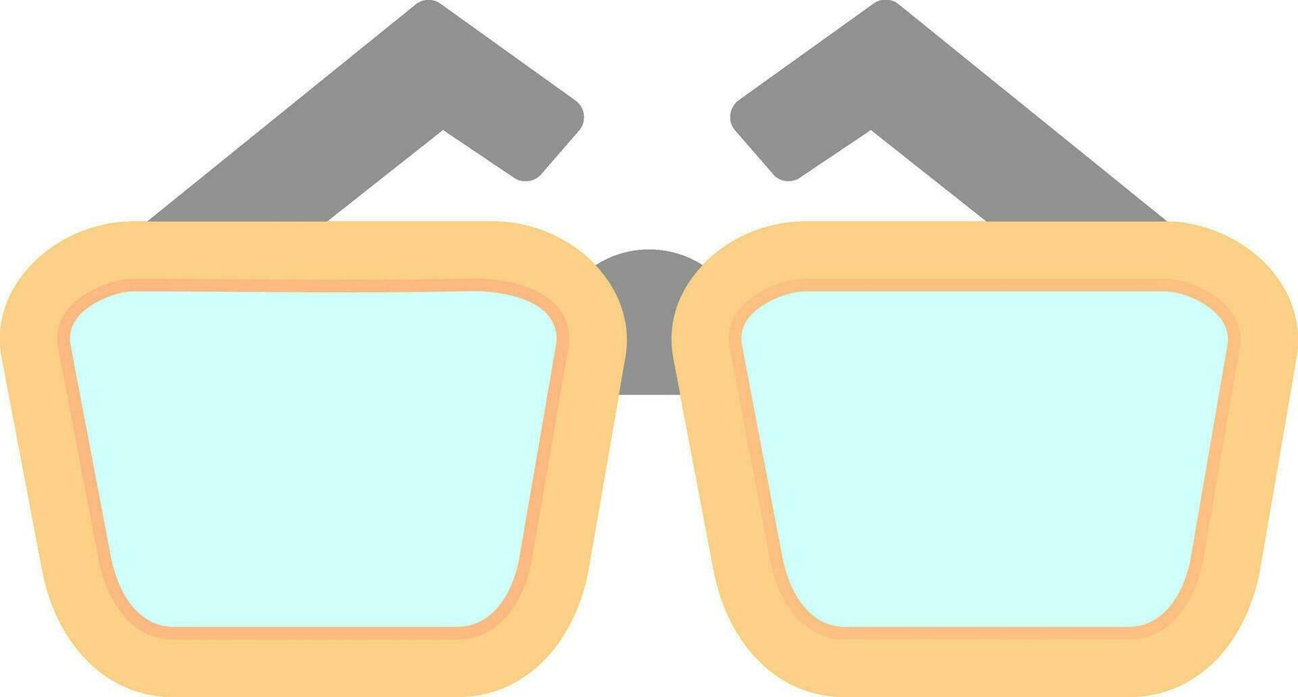 diseño de icono de vector de gafas