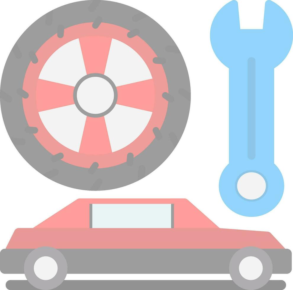 diseño de icono de vector de servicio de coche