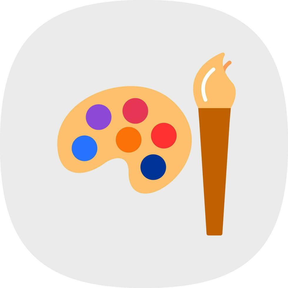 Paint Vector Icon Design