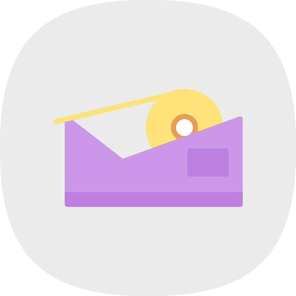 Scotch Tape Vector Icon Design